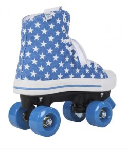 ROLE ROOKIE CANVAS HIGH STARS 35 ALBASTRU/ALB - imagine 3