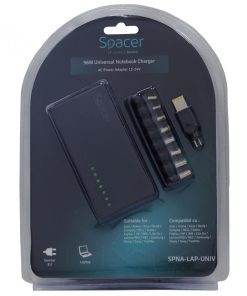 Incarcator Laptop SPACER SPAL-LAP-UNIV, 96W, Negru, 2 ani Garantie - imagine 6