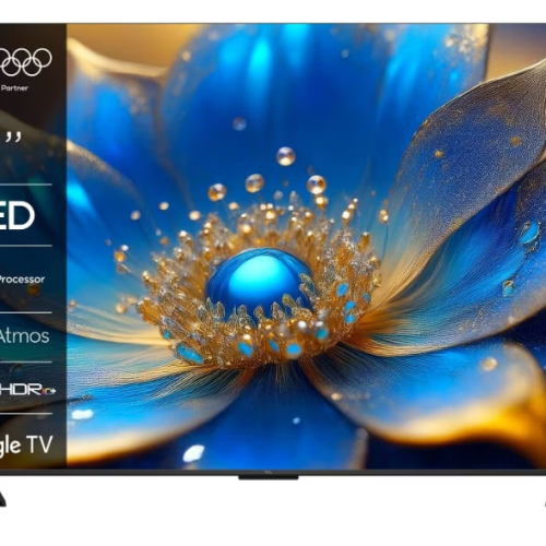 Televizor QLED Smart TCL 65P71K, 164 cm, 4K, Google TV,