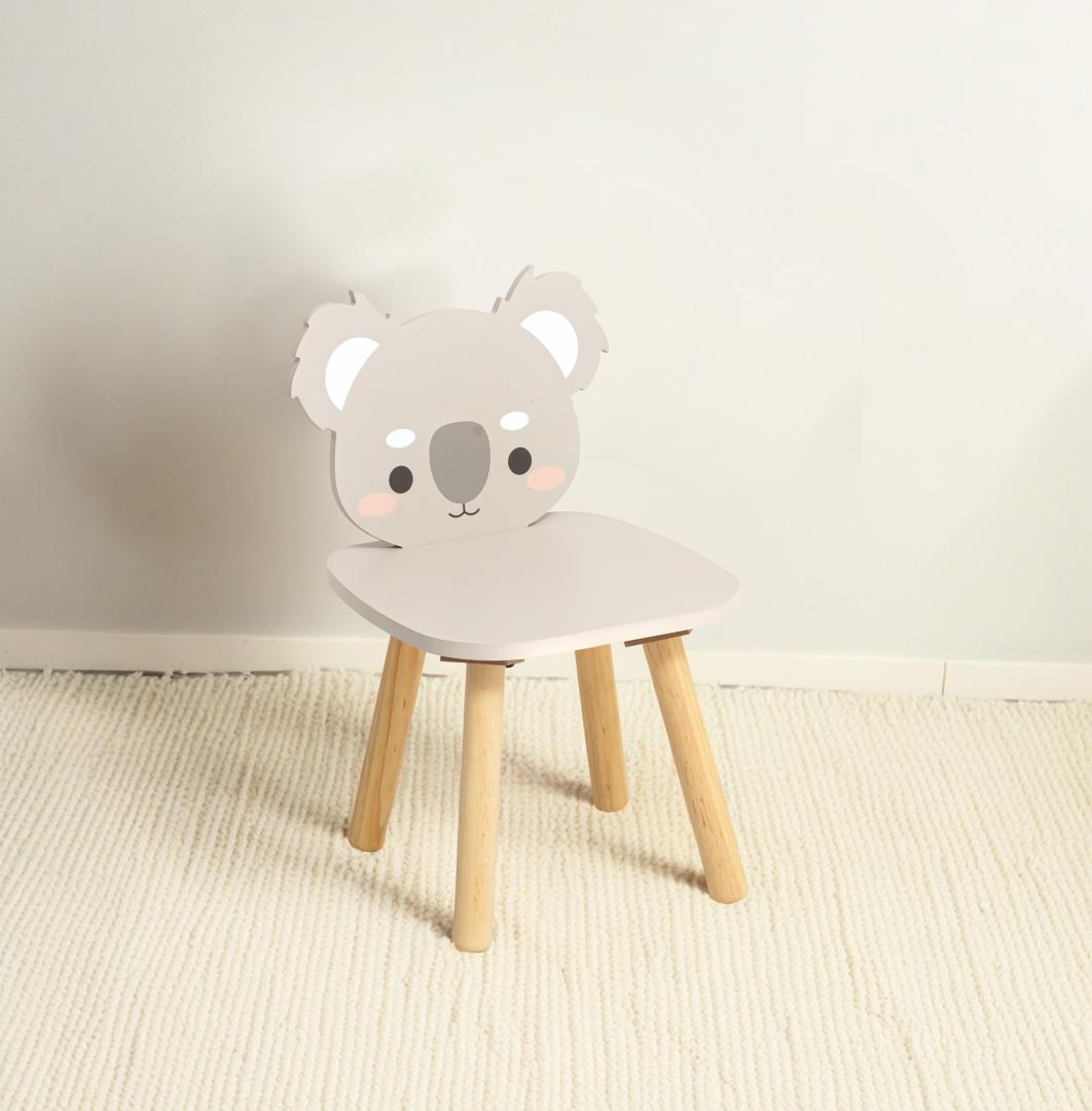 Scaun copii, MDF,design ursulet koala, U-Grow - imagine 3