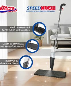 MOP SPRAY CU REZERVOR DETASABIL,SPEED CLEAN - imagine 4