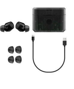 Casti In-ear HyperX Cirro Buds Pro, Wireless, noise-canceling, Negru - imagine 3