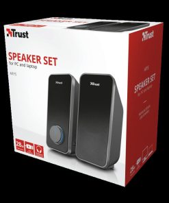Boxe Stereo Trust Arys 2.0 Speaker Set, 28W, negru - imagine 6