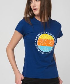 TRICOU  ROATA FAMILIE FEMEI   ROYAL BLUE-M