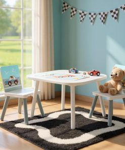 Set 2 scaune +birou Cars, U-Grow - imagine 3