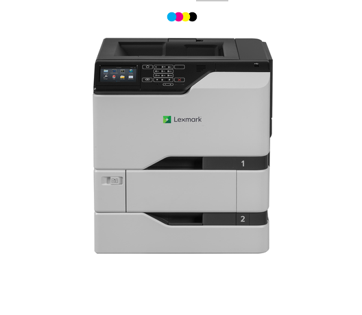 Imprimanta Laser Lexmark CS720dte, Color, format A4, USB + LAN