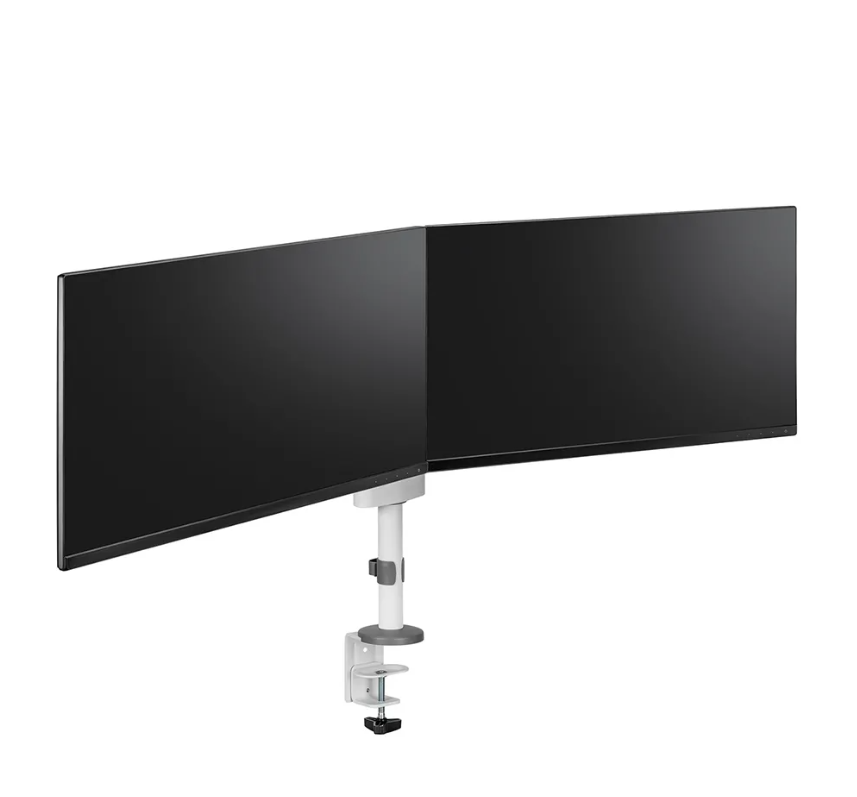 Brat dublu monitor Neomounts DS60-425WH2; pentru display-uri cu diagonale 17"-27", - imagine 4