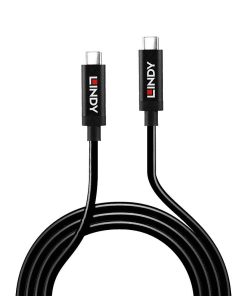 Lindy Cablu USB 3.2 Gen 2 C/C Activ, negru - imagine 2