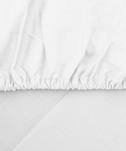 CEARCEAF PAT CU ELASTIC 180X200 CM ALB - imagine 3