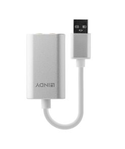 Cablu Lindy USB-A - Audio Converter - imagine 2