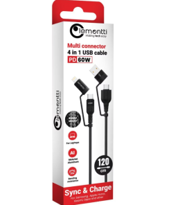 Cablu Audio Lemontti USB A&C-USB-C, material: Aliaj aluminiu, Nailon impletit, - imagine 2