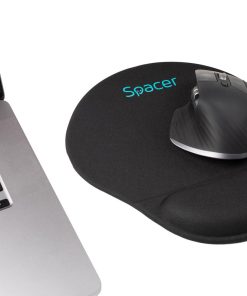 Mousepad Spacer, suport incheietura cu gel, cauciuc si material textil, - imagine 4