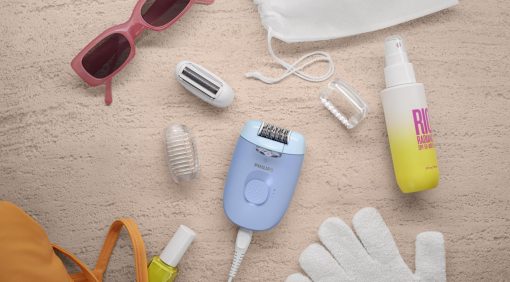 Epilator cu fir PHILIPS Seria 4000 BRE247/00, 2 viteze, 4 - imagine 6