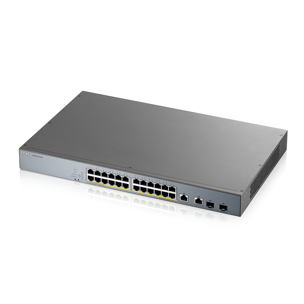 ZYXEL GS1350-26HP 24-PORT GBE POE SWITCH - imagine 4