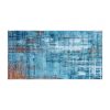 Covor printat, MIST 70x140 cm, lavabil cu spate antialunecare, inaltime