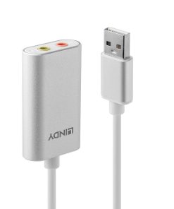 Cablu Lindy USB-A - Audio Converter - imagine 3