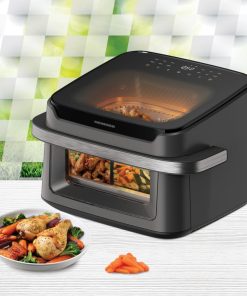 FRITEUZA DUBLA CU AER CALD HEINNER AirBake Revolution HAF-C10DB22GREY - imagine 14