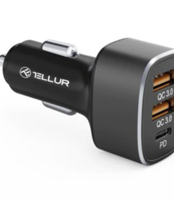 Incarcator auto Tellur FCC9 2x USB Type A QuickCharge 3.0,