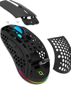Mouse Gaming Wireless AQIRYS T.G.A., 19000 dpi, Multicolor - imagine 6