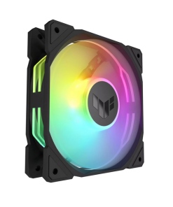 Ventilator Carcasa ASUS TUF GAMING TR120 ARGB NEGRU REVERSE 3IN1, - imagine 3