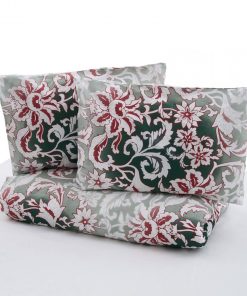 Lenjerie dubla 100% bumbac,4 piese, Vera - imagine 5