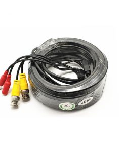 Cablu video si alimentare 20 metri LN-EC04-20M; conectori DC si