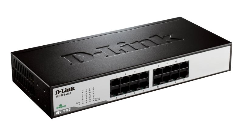 Switch D-Link DES-1016D, 16 porturi, 10/100 Mbps - imagine 3