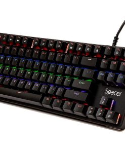 Tastatura Mecanica Gaming Spacer SPKB-MK-IMMORTAL, RGB, USB, negru - imagine 3