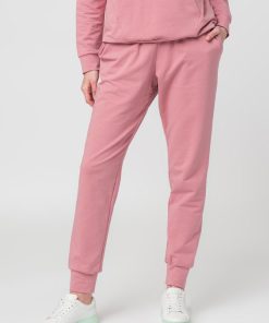 PANTALON DAMA COTON PINK-L - imagine 4