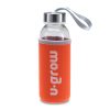 Sticla 300ml cu husa termoizolanta, orange, U-Grow