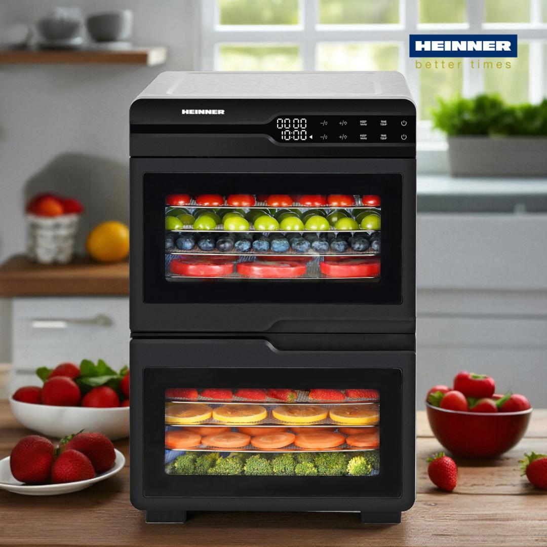 DESHIDRATOR HEINNER HFD-KDDB1200BKSS - imagine 10