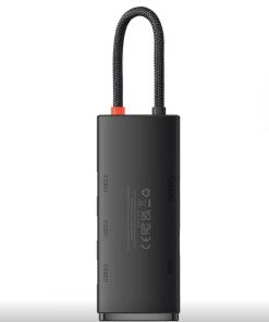 Docking station Baseus Lite, USB Type-C, 100W, Negru, 2 ani - imagine 3