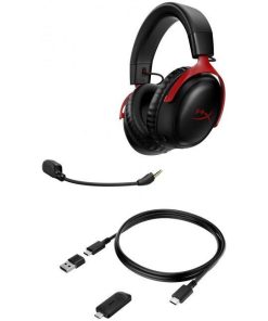 Casti Gaming Head-band HyperX Cloud III Wireless, Wireless/Wired, noise-canceling, Multicolor - imagine 2