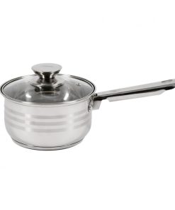 CASEROLA INOX+CAPAC 16X9.5 CM, 1.9L, MYRA, COOKING  BY HEINNER