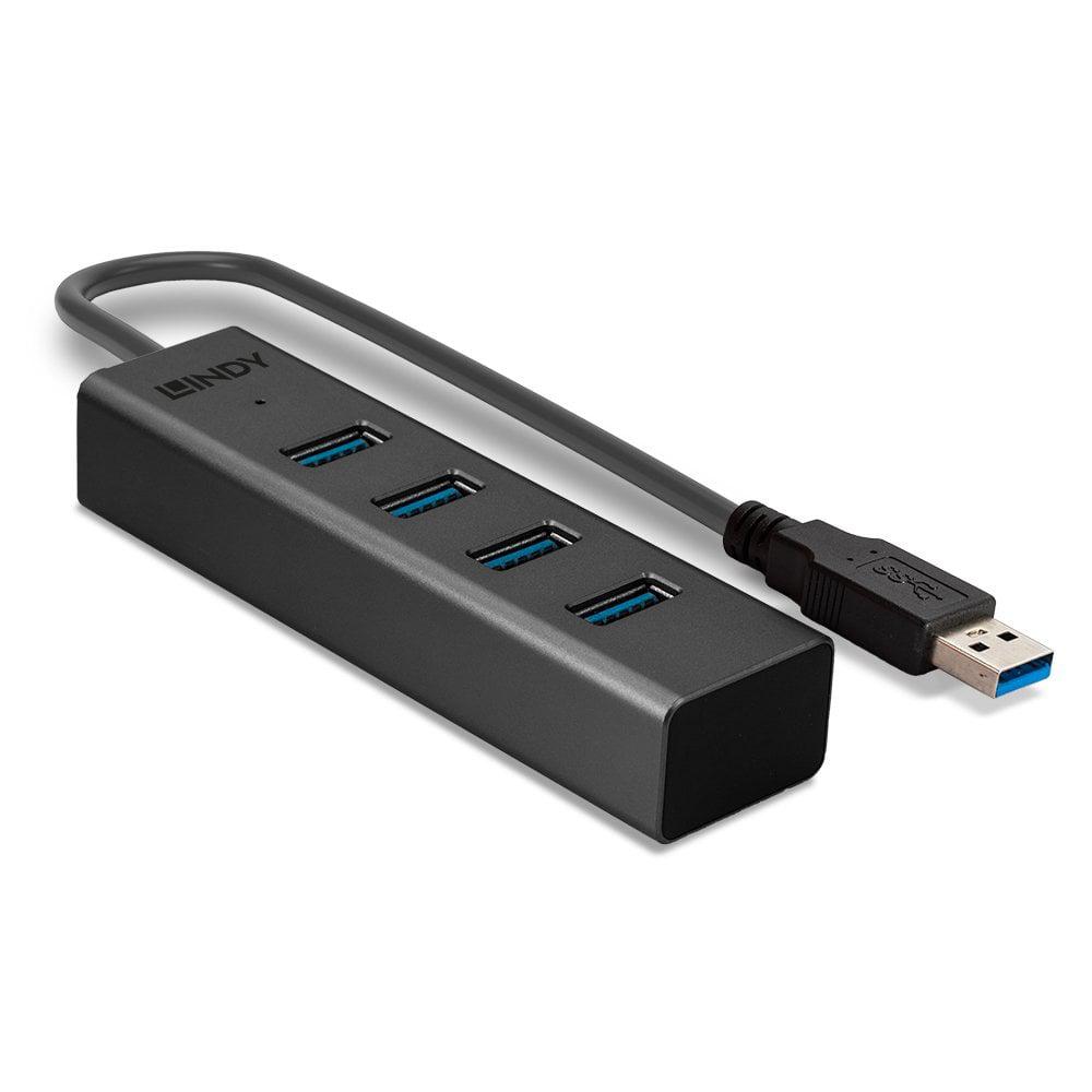 Hub USB Lindy 4 Port USB 3.0 Hub, USB-A, 4 - imagine 3