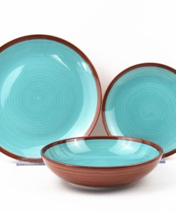 SERVICIU  MASA CERAMICA 18 PIESE, SIERRA, ART OF DINING - imagine 2