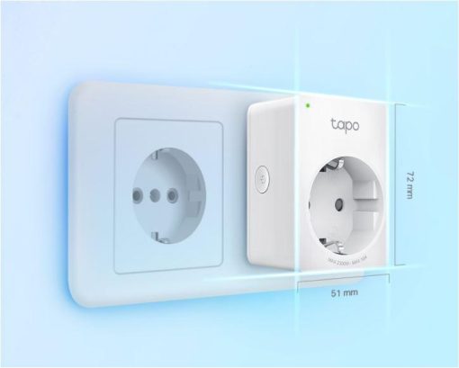 TP-Link MINI SMART WI-FI SOCKET TAPO P100 (4-PACK), Protocol: IEEE - imagine 3