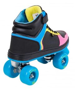 ROLE ROOKIE HYPE HI TOP TRAINER 40 NEGRU ALBSTRU ROZ - imagine 2