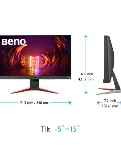 Monitor Gaming BenQ EX240N, 23.8", 1920 x 1080 pixeli, Grey, - imagine 3