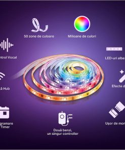 TP-Link Tapo L930-10 Smart light strip kit, 16 milioane culori - imagine 2
