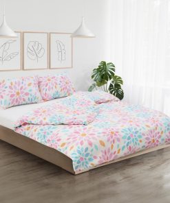 Set de pat,cearceaf cu elastic 180x200,Joy - imagine 5
