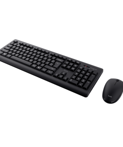 Kit Wireless tastatura si mouse TRUST Primo, taste numerice, Negru - imagine 4