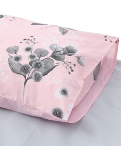 Lenjerie Dubla BBC 4 piese, 132TC - Rose - imagine 6