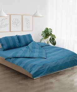 Set de pat,cearceaf cu elastic 180x200,Colin - imagine 6