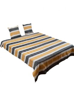 SET CUVERTURA PAT KS 200X220CM ZIA YELLOW - imagine 3