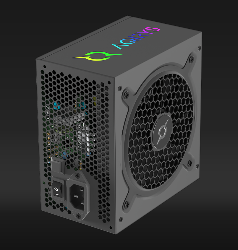 Sursa Aqirys Pulsar, 80 PLUS White, RGB, 550 W - imagine 3