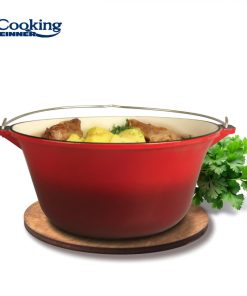 CEAUN DIN FONTA EMAILATA 37X17.5 CM, 10L, COOKING BY HEINNER - imagine 3