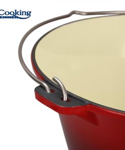 CEAUN DIN FONTA EMAILATA 37X17.5 CM, 10L, COOKING BY HEINNER - imagine 6