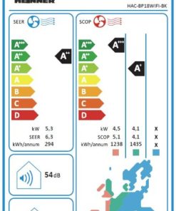 AER CONDITIONAT HEINNER BLACKPEARL HAC-BP18WIFI-BK - imagine 11