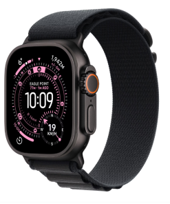 Apple Watch Ultra 3 GPS + Cellular 49mm Black Titanium Case with Black - imagine 2